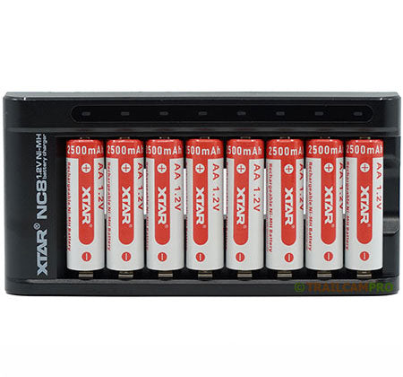 XTAR Rechargeable Ni-MH AA 8-Pack