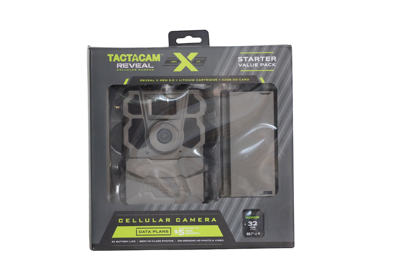 Ww Xx S D Video - Tactacam Reveal X Gen 2+Lipo+SD Bundle (Cellular)