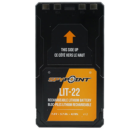 Spypoint LIT-22 Rechargeable Lithium Battery Pack