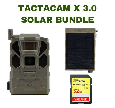 Tactacam Reveal X 3.0 Solar Bundle